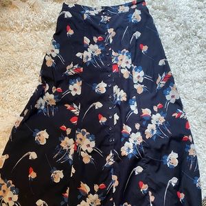Floral Skirt (Floor Length)